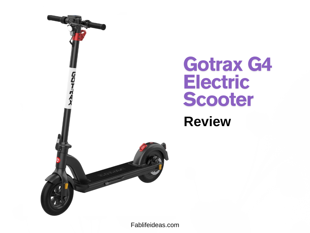 Gotrax G4 Electric Scooter Review